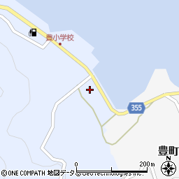 広島県呉市豊町大長4786-5周辺の地図