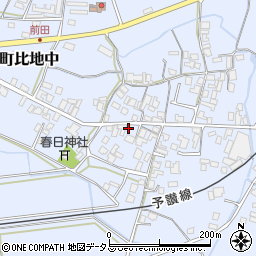 香川県三豊市高瀬町比地中1665周辺の地図