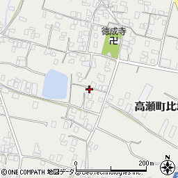 香川県三豊市高瀬町比地2082周辺の地図
