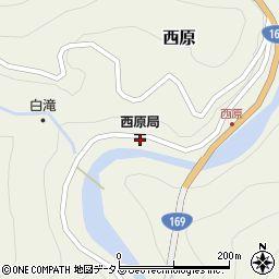 上北山西原郵便局 ＡＴＭ周辺の地図