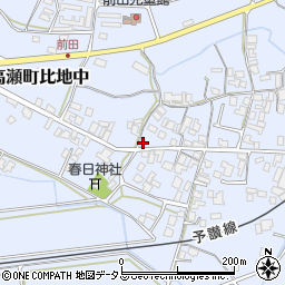 香川県三豊市高瀬町比地中1890周辺の地図