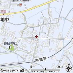 香川県三豊市高瀬町比地中1662周辺の地図