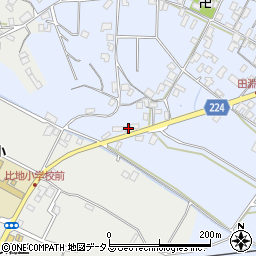 香川県三豊市高瀬町比地中105周辺の地図