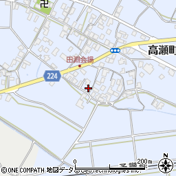 香川県三豊市高瀬町比地中2237周辺の地図