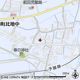 香川県三豊市高瀬町比地中1696周辺の地図