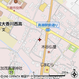 香川県三豊市高瀬町下勝間2566-1周辺の地図