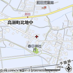 香川県三豊市高瀬町比地中1906周辺の地図