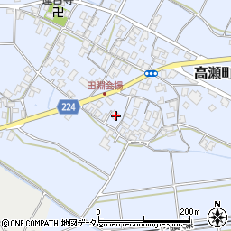 香川県三豊市高瀬町比地中2236周辺の地図