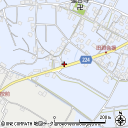 香川県三豊市高瀬町比地中2305-2周辺の地図