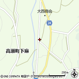 香川県三豊市高瀬町下麻1475周辺の地図