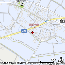 香川県三豊市高瀬町比地中2241周辺の地図