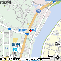徳島県鳴門市撫養町小桑島前組142周辺の地図