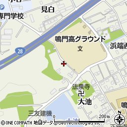 徳島県鳴門市撫養町斎田塚穴周辺の地図
