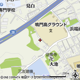 徳島県鳴門市撫養町斎田（塚穴）周辺の地図