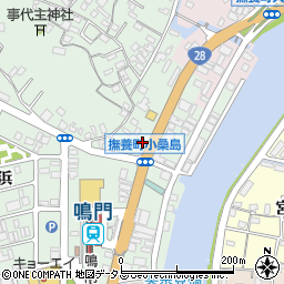 徳島県鳴門市撫養町小桑島前組126周辺の地図
