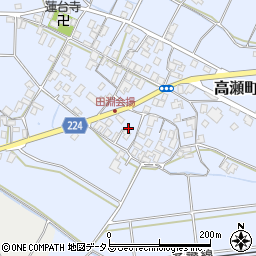 香川県三豊市高瀬町比地中2235周辺の地図