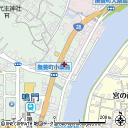 徳島県鳴門市撫養町小桑島前組141周辺の地図