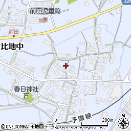 香川県三豊市高瀬町比地中1699周辺の地図