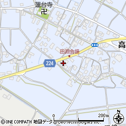 香川県三豊市高瀬町比地中2242周辺の地図