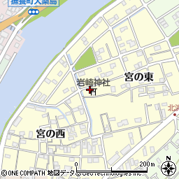 徳島県鳴門市撫養町北浜宮の東97周辺の地図