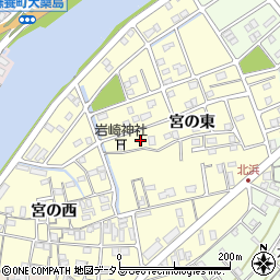 徳島県鳴門市撫養町北浜宮の東3周辺の地図