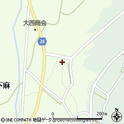 香川県三豊市高瀬町下麻1450周辺の地図