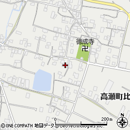 香川県三豊市高瀬町比地2097周辺の地図