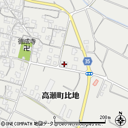 香川県三豊市高瀬町比地1370周辺の地図