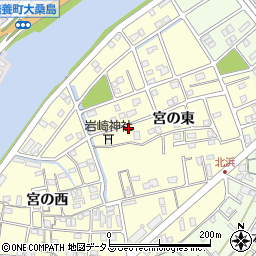 徳島県鳴門市撫養町北浜宮の東99周辺の地図