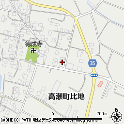 香川県三豊市高瀬町比地1371周辺の地図