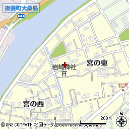 徳島県鳴門市撫養町北浜宮の東90周辺の地図