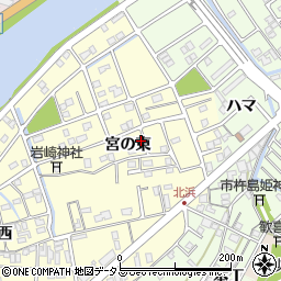 徳島県鳴門市撫養町北浜宮の東144周辺の地図