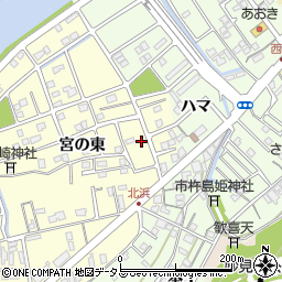 徳島県鳴門市撫養町北浜宮の東173周辺の地図