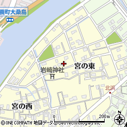 徳島県鳴門市撫養町北浜宮の東86周辺の地図