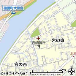 徳島県鳴門市撫養町北浜宮の東72周辺の地図