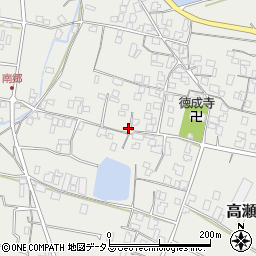 香川県三豊市高瀬町比地2033周辺の地図