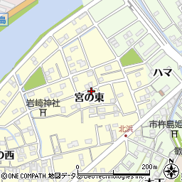 徳島県鳴門市撫養町北浜宮の東141周辺の地図