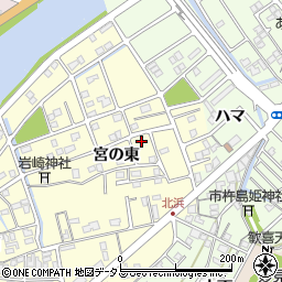 徳島県鳴門市撫養町北浜宮の東151周辺の地図