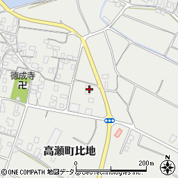 香川県三豊市高瀬町比地1389周辺の地図