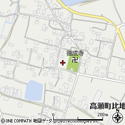 香川県三豊市高瀬町比地2058周辺の地図