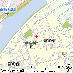 徳島県鳴門市撫養町北浜宮の東77周辺の地図