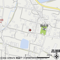 香川県三豊市高瀬町比地2045周辺の地図