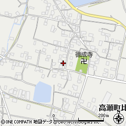 香川県三豊市高瀬町比地2046周辺の地図