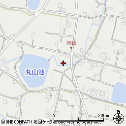 香川県三豊市高瀬町比地2886周辺の地図