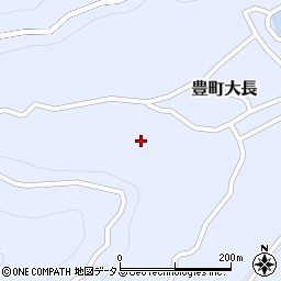 広島県呉市豊町大長5432-2周辺の地図