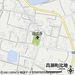 香川県三豊市高瀬町比地2068周辺の地図