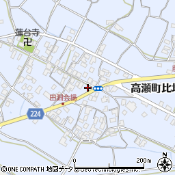 香川県三豊市高瀬町比地中2251周辺の地図