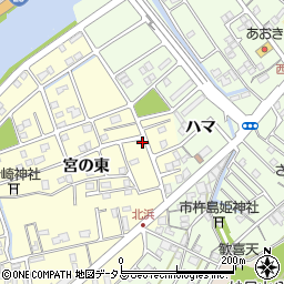 徳島県鳴門市撫養町北浜宮の東170周辺の地図