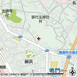 徳島県鳴門市撫養町小桑島前組53周辺の地図