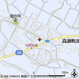 香川県三豊市高瀬町比地中2253周辺の地図